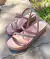 sandalia papete moleca com brilho 5490104