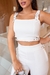 Conjunto De calça Alfaiataria c/ Cropped na internet