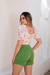 Imagem do Conjunto de Bermuda c/ Cropped Estampado