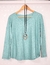 BUZO LIVIANO VERDE AQUA