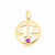 Pingente de ouro 18k - formatura - loja online