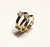 Brinco argola ouro c/ zirconia pq - comprar online