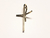 Pingente cruz de ouro amarelo 18k - comprar online