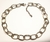 Gargantilha de ouro amarelo 18k elos ovais - choker
