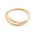 Anel de ouro amarelo 18k com diamantes