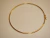 Bracelete de ouro amarelo 18k com trava