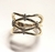 Anel de ouro amarelo 18k com diamantes. - comprar online