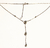 Colar gravata em ouro amarelo 18k - bolinhas - comprar online