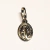 Pingente santo ouro n sra milagrosa oval