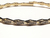 Bracelete de ouro amarelo 18k com diamantes - detalhes