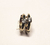 Brinco argola ouro c/ zirconia pq