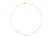 Colar ouro amarelo 18k com topazios - love - D Joias | Joalheria de Icaraí - Niterói