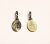 Pingente santo ouro n sra milagrosa oval - comprar online