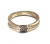 Anel de ouro 18k com diamantes - ilusão