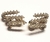 Brincos de ouro amarelo 18k espiral com diamantes - comprar online