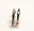 Brinco argola ouro c zirconia gr - comprar online