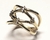 Anel de ouro amarelo 18k com diamantes.