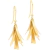 Brincos de ouro amarelo 18k gancho fitas - comprar online