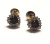 Brincos de ouro amarelo 18k