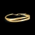 Bracelete de ouro amarelo 18k - fita
