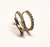 Brinco argola ouro c/ zirconias - comprar online