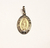 Pingente santo ouro n sra milagrosa oval
