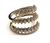 Anel de ouro amarelo 18k com diamantes - espiral - comprar online