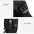 Mochila multifuncional impermeável para homens com vários bolsos e zíperes, disponível em detalhes azul!