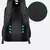 Mochila multifuncional impermeável para homens com vários bolsos e zíperes, disponível em detalhes azul!