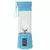 Mini liquidificador e espremedor elétrico portátil de 380ml