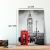 Placas decorativas Quadros - Artes - Branco e Vermelho - MDF 28,7 x 20cm 3mm (16-34) - comprar online