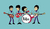 Placas decorativas Quadros - Musicas - The Beatles - MDF 28,7 x 20cm 3mm (26-52) - Art's Collection