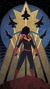Placas decorativas Quadros - Personagens - Capitan Marvel - MDF 28,7 x 20cm 3mm - Art's Collection