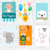 Placas decorativas Quadros - Infantil - Artes - MDF 28,7 x 20cm 3mm (421-450)
