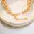 Colar Bijuteria Maju Elos Entrelaçados Dourado - comprar online