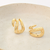 Brinco Semijoia Aura Ear Hook Dourado Pri Acessórios na internet