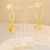 Brinco Semijoia Argola Religiosa Serenity Dourado - comprar online