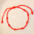 Pulseira Bijuteria Kabbalah Sete Nós Vermelho - comprar online