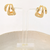 Brinco Semijoia Aura Ear Hook Dourado Pri Acessórios - Pri Acessórios - Atacado
