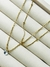 Colar duplo com zircônia na ponta, com extensor - Banhada à ouro 18k.