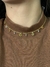 Choker de Coração e Zircônia Tamanho 35+ Extensor de 5cm - Banhada a ouro 18k. - comprar online