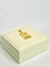 Pingente Quadrado De Letra C - Banhado a ouro 18k.