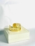Bracelete Largo de Linhas de Encaixe - Banhado a ouro 18k.