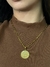 Corrente cartier com pingente grande de olho - Banhada à ouro 18k. - comprar online