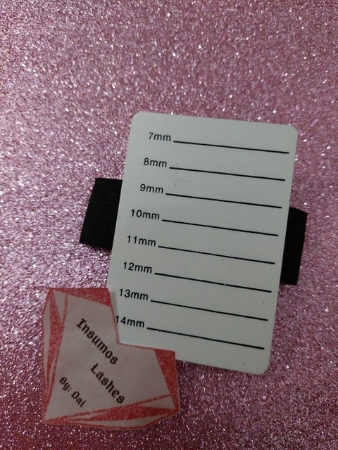 Apoya pestañas Muñequera