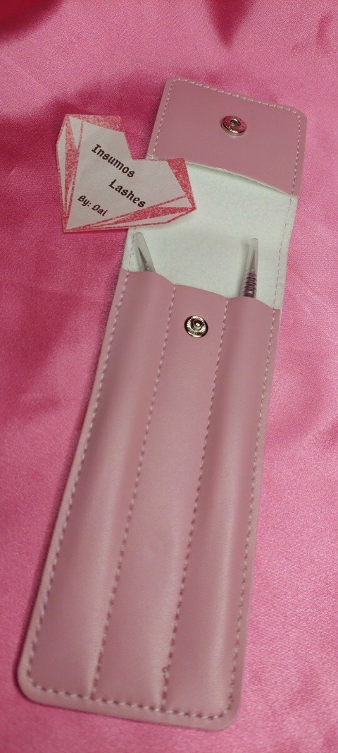 Estuche porta pinzas -cuerina-