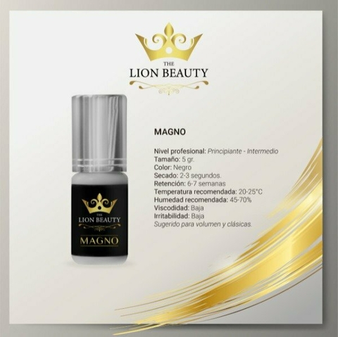Adhesivo Magno "The Lion Beauty"