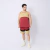 Regata Recorte Dry Colmeia Bordo com Bege - comprar online