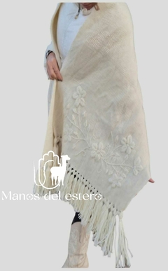 MANTA TEJIDA EN TELAR - comprar online