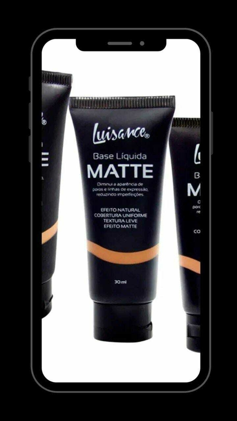 Base liquida matte luisance
